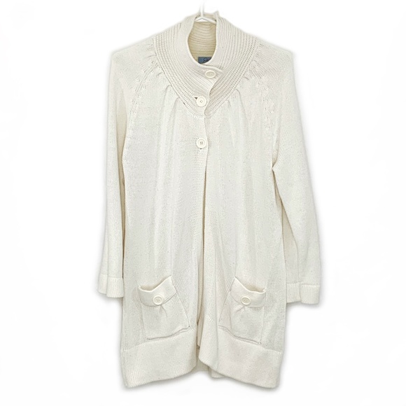 JESSICA | Cardigan Style Long Knit Sweater - Picture 1 of 6